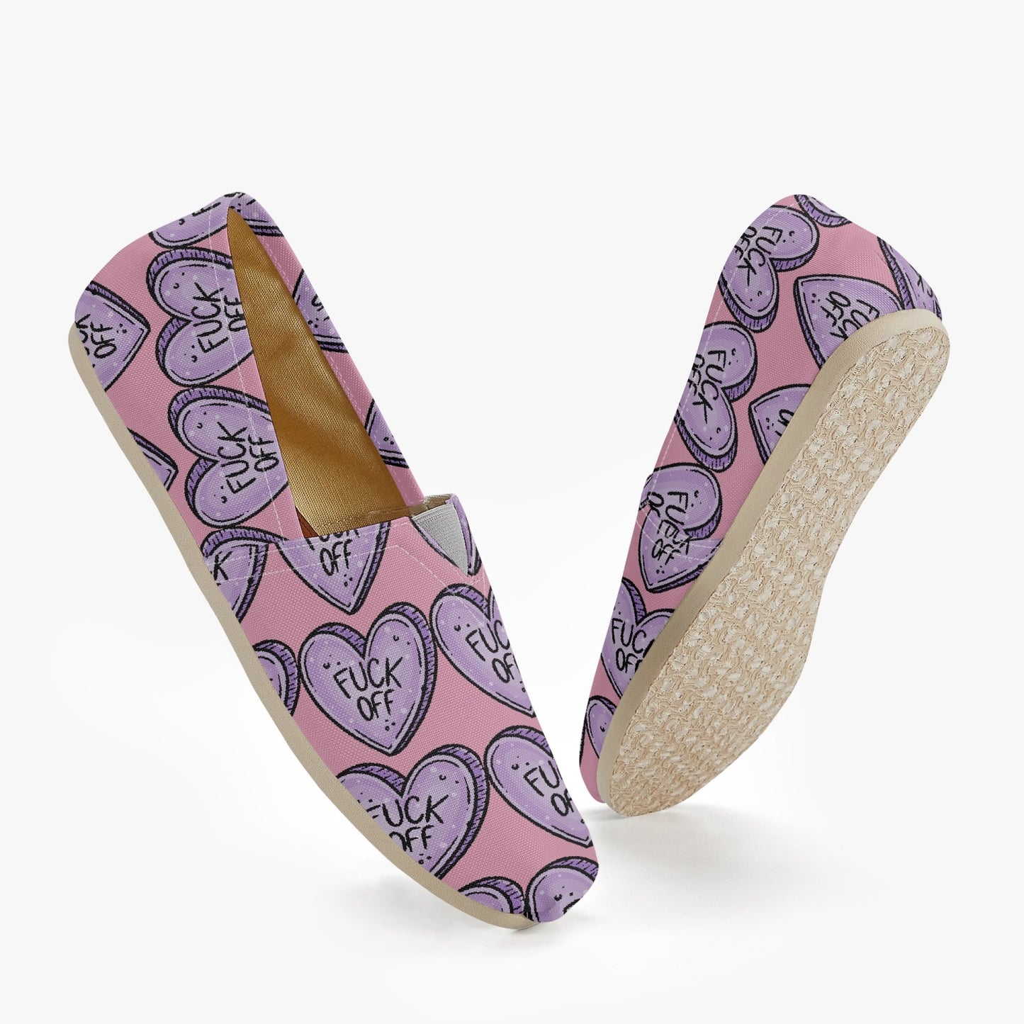 F off Canvas shoes