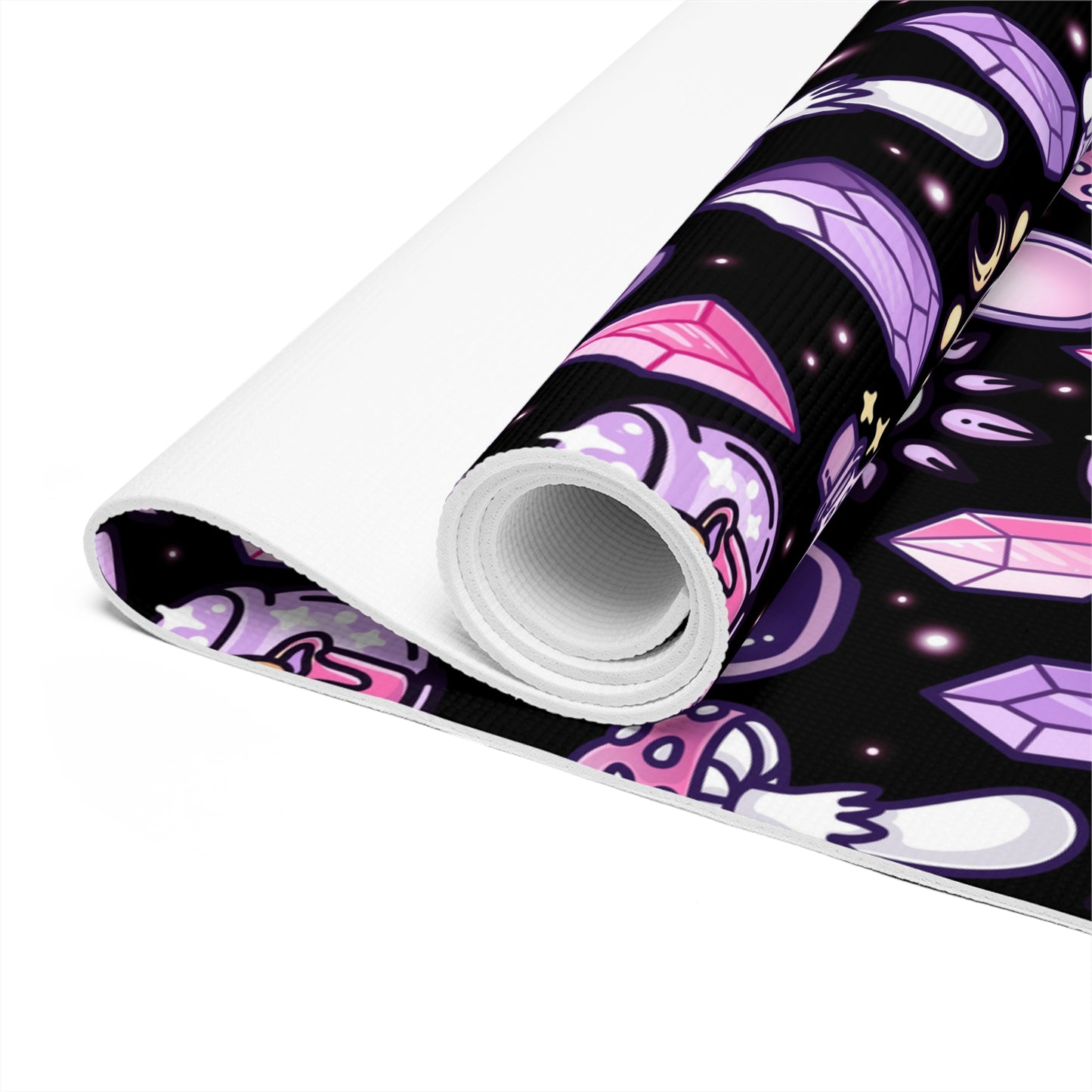 Witchy black Foam Yoga Mat