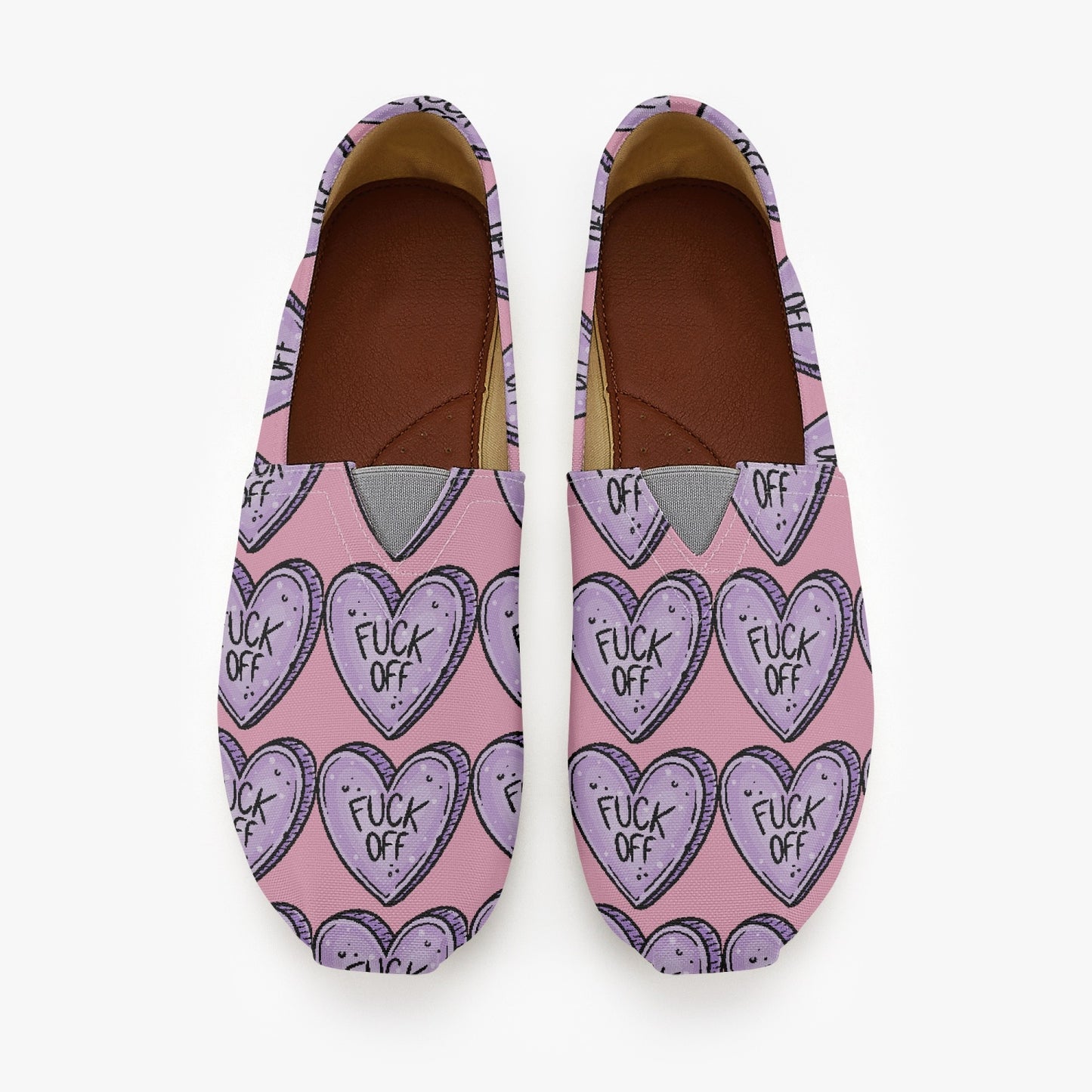 F off Canvas shoes