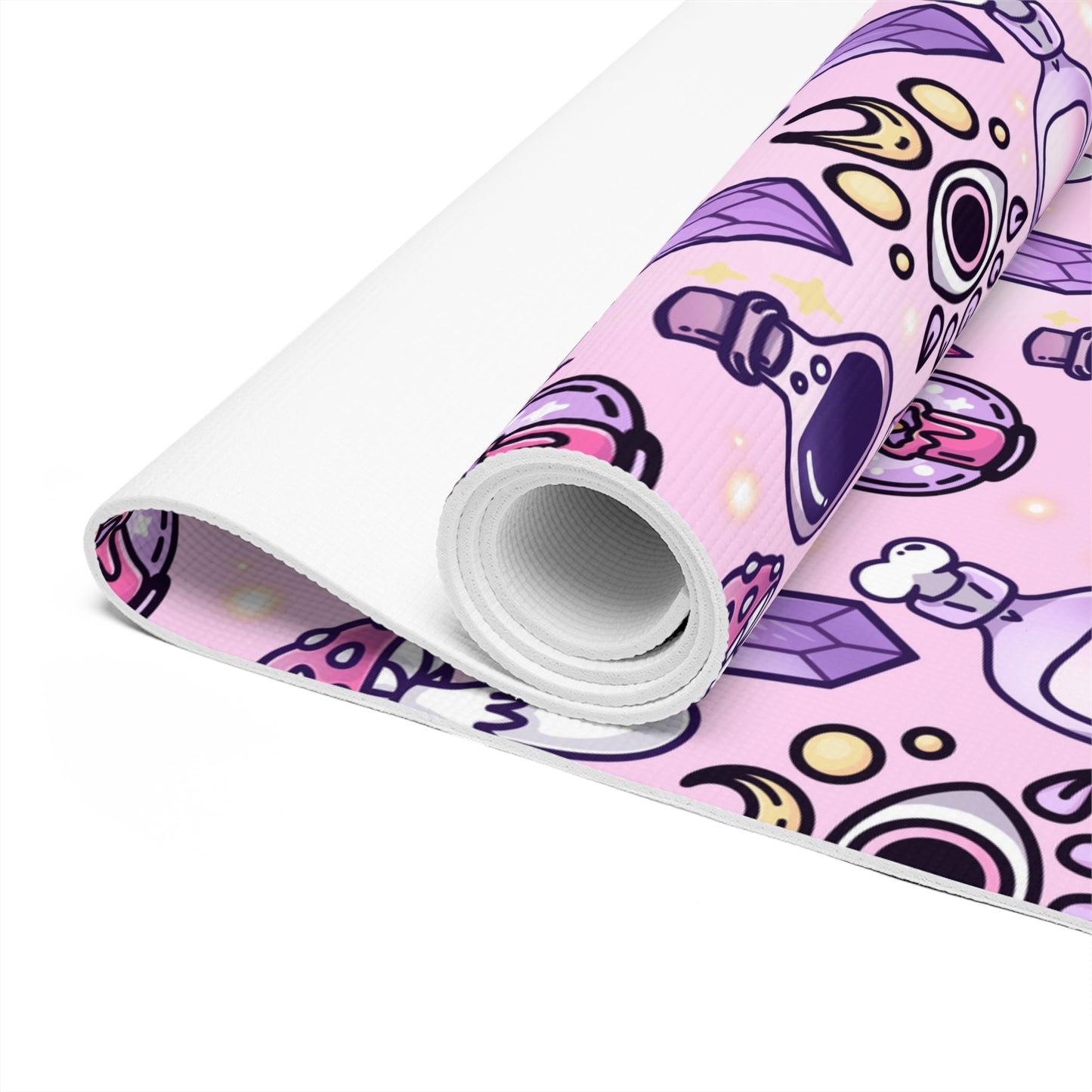 Pink Witchy Foam Yoga Mat