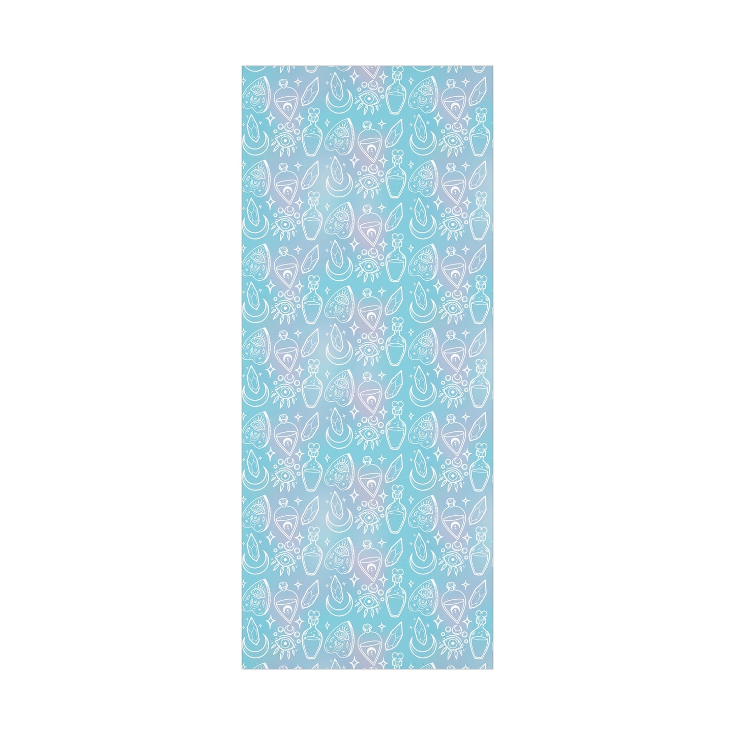 Witchy blue Gift Wrap Paper.