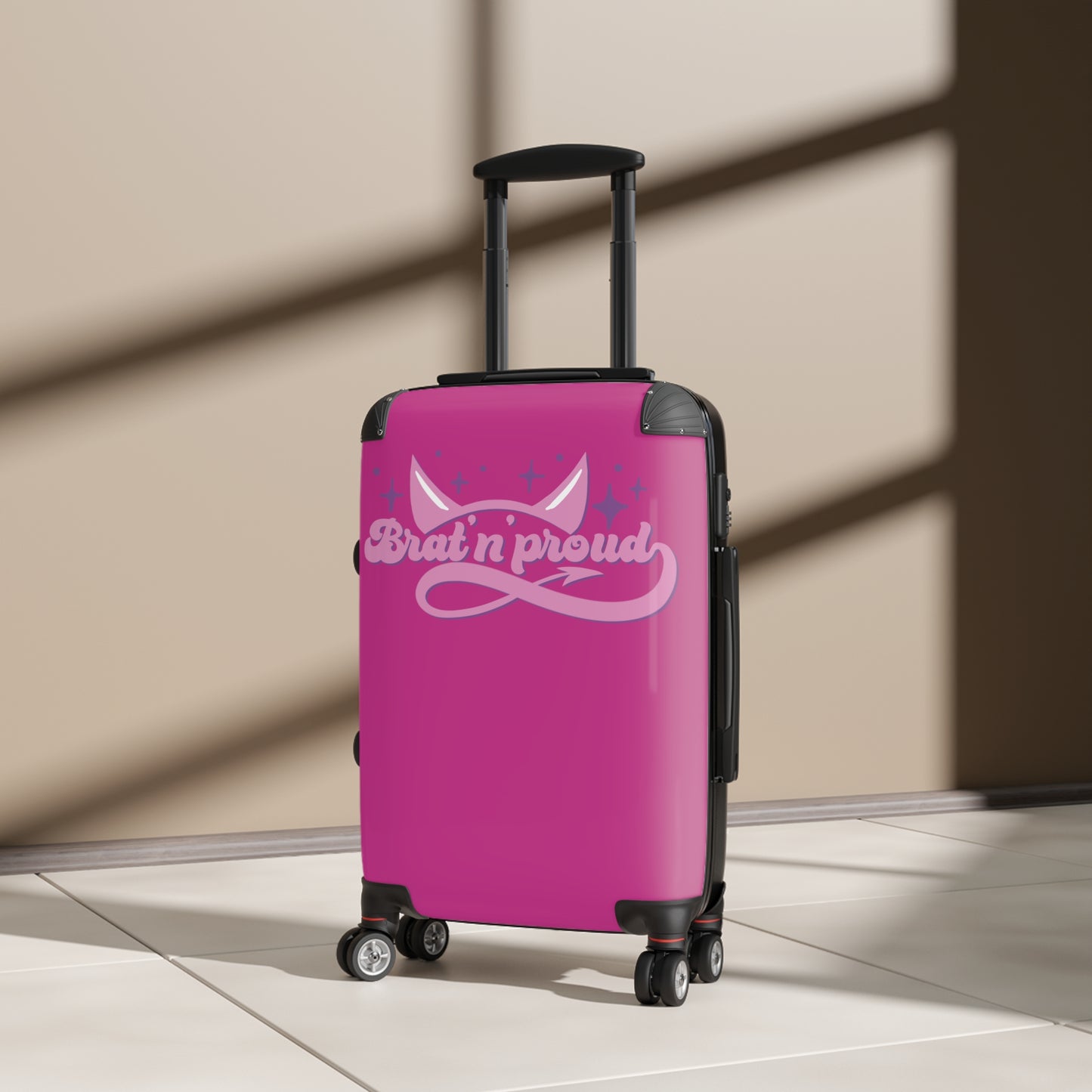 Brat N Proud Suitcase