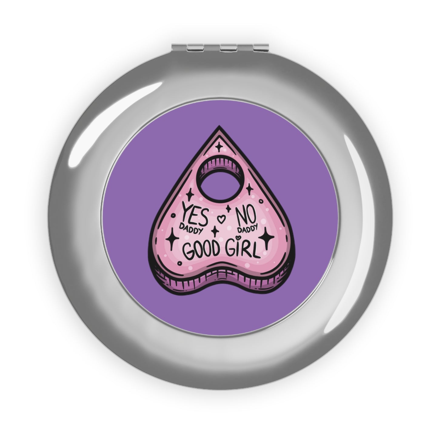 Good girl Yes or No Compact Mirror