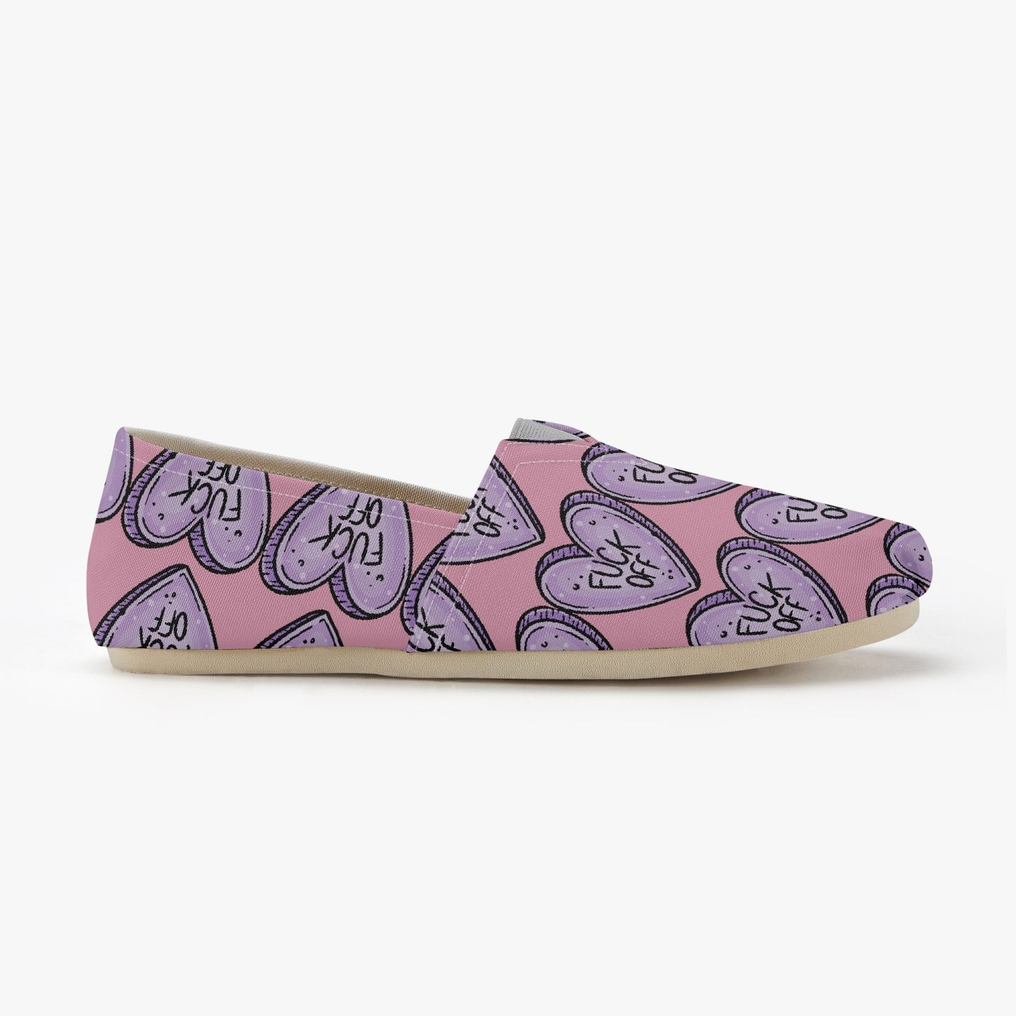 F off Canvas shoes