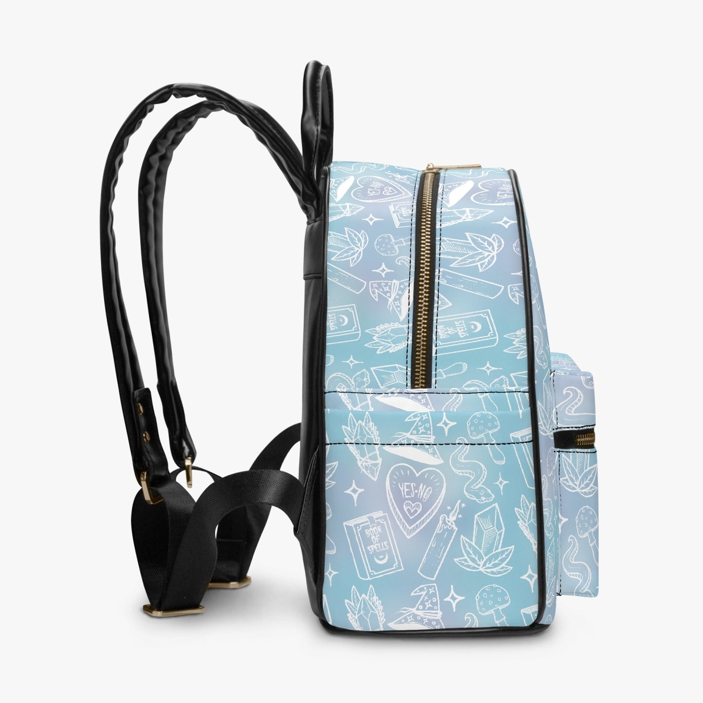I put a spell on you blue Backpack