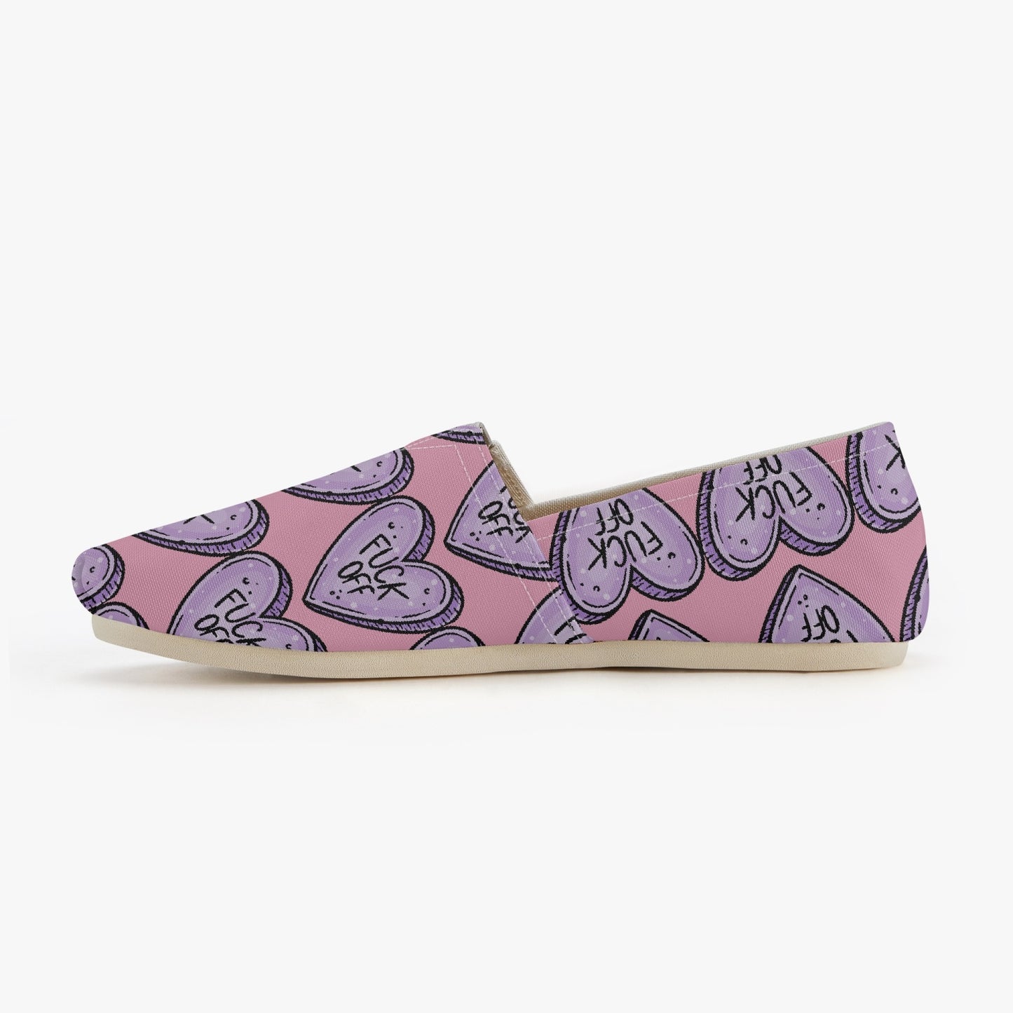 F off Canvas shoes