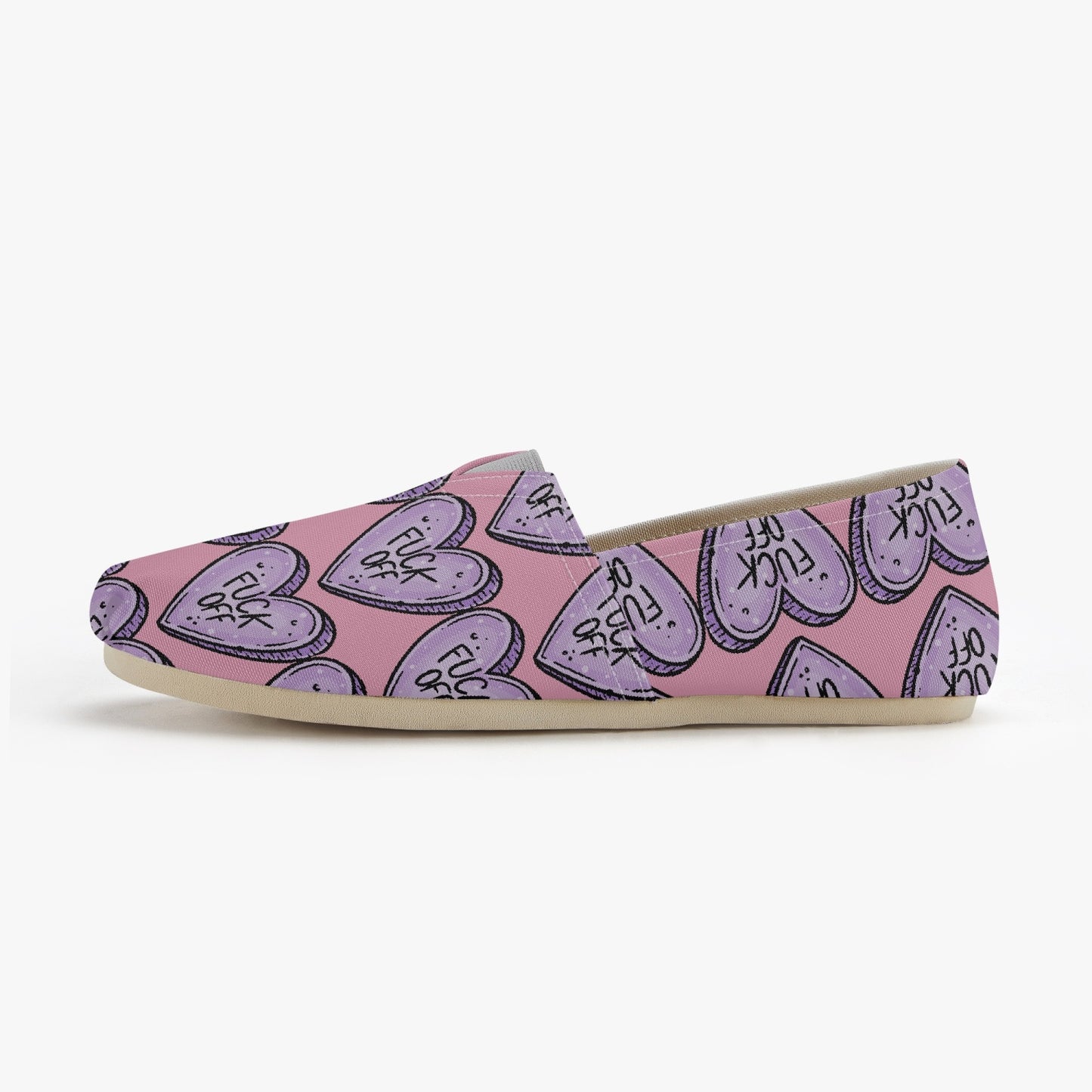 F off Canvas shoes
