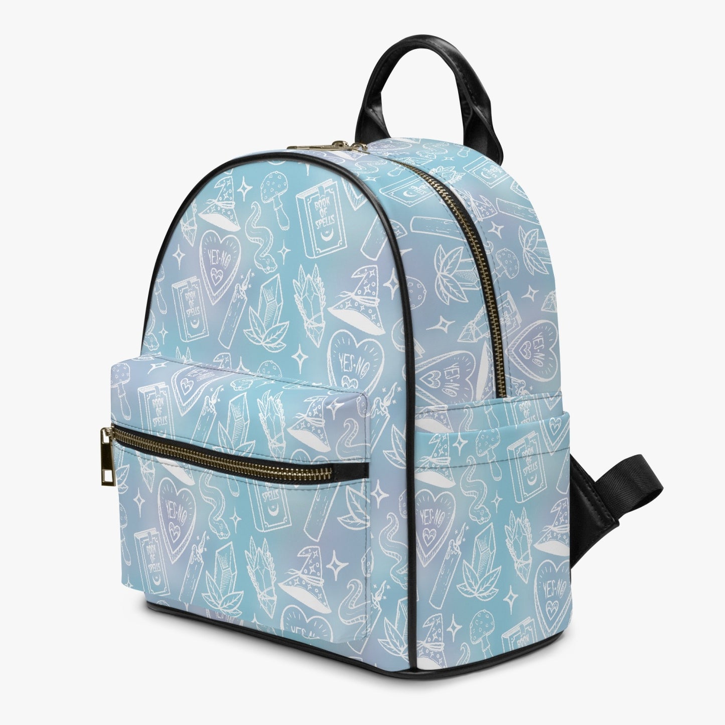 I put a spell on you blue Backpack