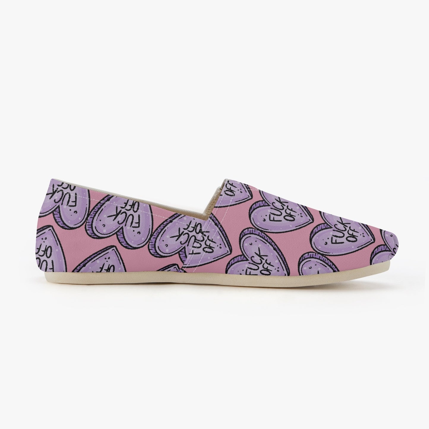 F off Canvas shoes
