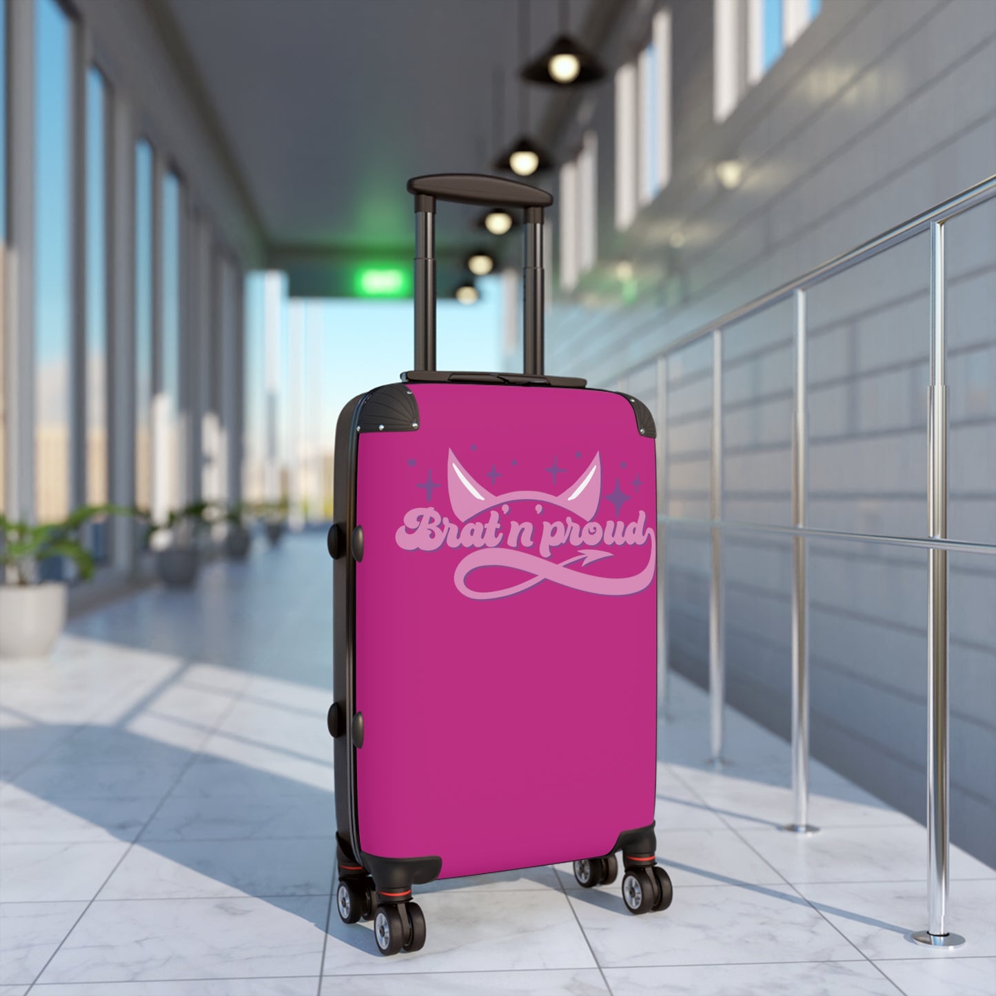 Brat N Proud Suitcase