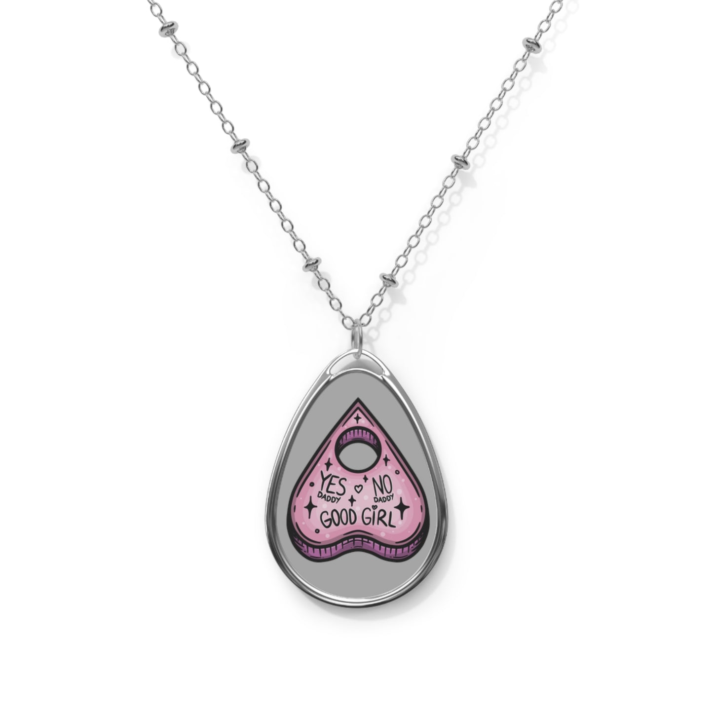 Good girl Yes or No Necklace